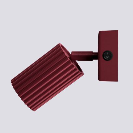 Brilagi - LED zidna spot svjetiljka CRESTO 1xGU10/10W/230V bordo