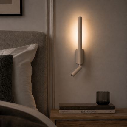 Brilagi - LED zidna spot svjetiljka VIXON LED/3W/230V + LED/5W bež CRI 90