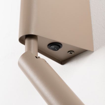 Brilagi - LED zidna spot svjetiljka VIXON LED/3W/230V + LED/5W bež CRI 90