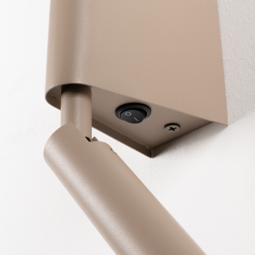 Brilagi - LED zidna spot svjetiljka VIXON LED/3W/230V + LED/5W bež CRI 90
