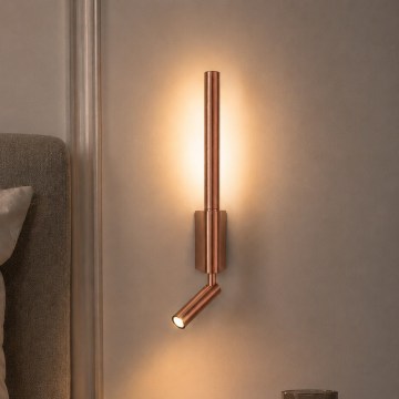 Brilagi - LED zidna spot svjetiljka VIXON LED/3W/230V + LED/5W brončana CRI 90