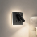 BRILAGI - LED zidna spot svjetiljka ZAYA DOUBLE LED/8W/230V + LED/3W crna