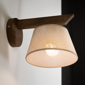 Brilagi - LED  Zidna svjetiljka ANTHONY 1xE14/40W/230V hrast/bež