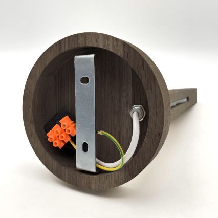 Brilagi - LED Zidna svjetiljka ANTHONY 1xE14/40W/230V hrast orah/bijela