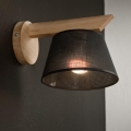Brilagi - LED  Zidna svjetiljka ANTHONY 1xE14/40W/230V hrast/crna