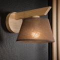 Brilagi - LED  Zidna svjetiljka ANTHONY 1xE14/40W/230V hrast/smeđa
