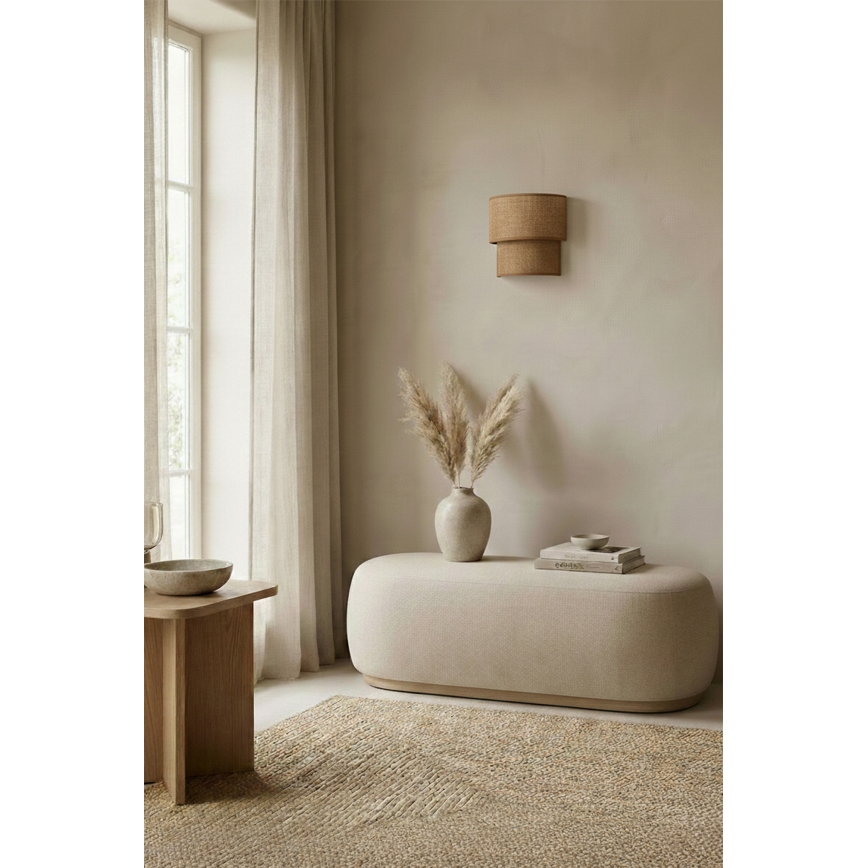 Brilagi - LED zidna svjetiljka BOHO ECO 1xE27/10W/230V bež
