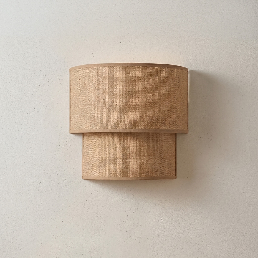 Brilagi - LED zidna svjetiljka BOHO ECO 1xE27/10W/230V bež