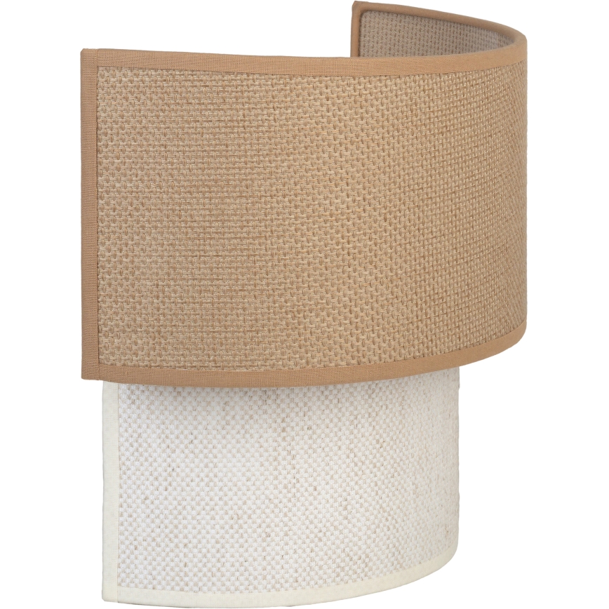 Brilagi - LED zidna svjetiljka BOHO ECO 1xE27/10W/230V bež/krem
