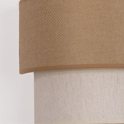 Brilagi - LED zidna svjetiljka BOHO ECO 1xE27/10W/230V bež/krem