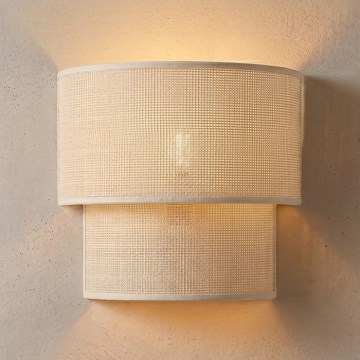Brilagi - LED zidna svjetiljka BOHO ECO 1xE27/10W/230V krem boje