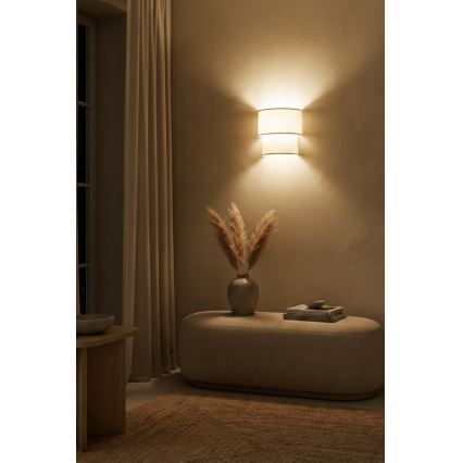 Brilagi - LED zidna svjetiljka BOHO ECO 1xE27/10W/230V krem boje
