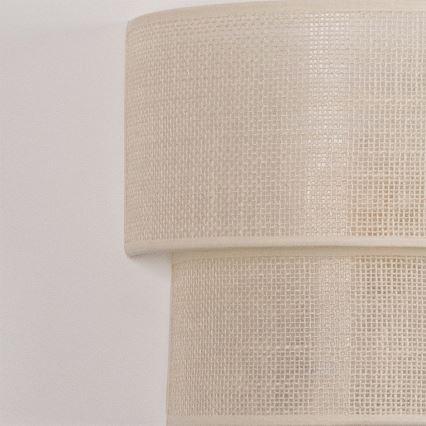 Brilagi - LED zidna svjetiljka BOHO ECO 1xE27/10W/230V krem boje