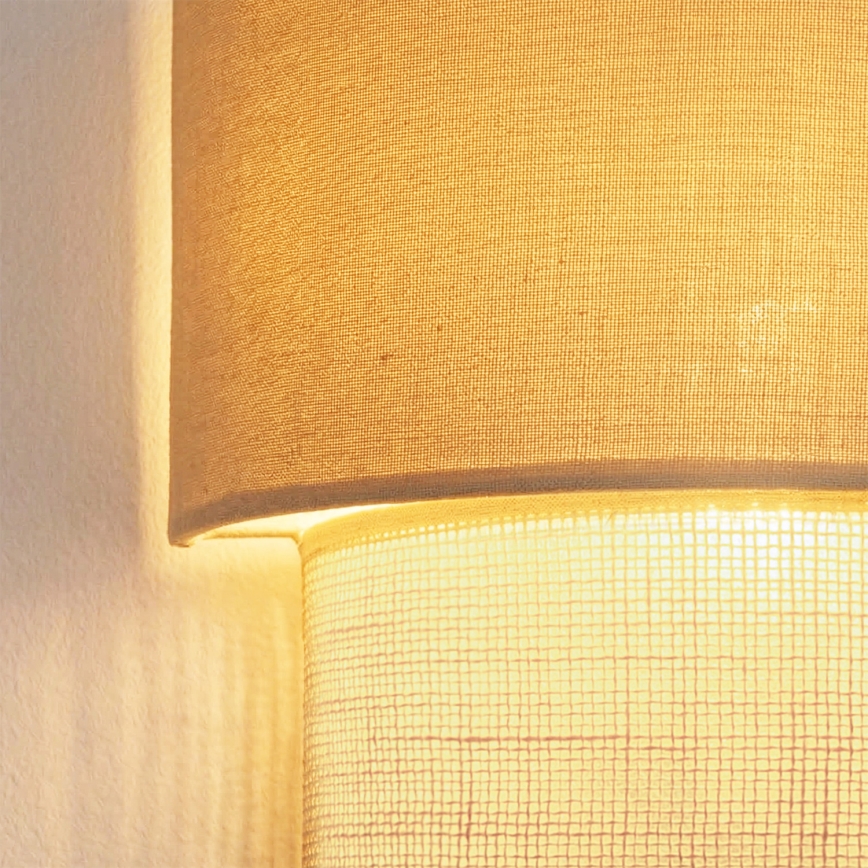 Brilagi - LED zidna svjetiljka BOHO ECO 1xE27/10W/230V krem