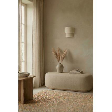 Brilagi - LED zidna svjetiljka BOHO ECO 1xE27/10W/230V krem