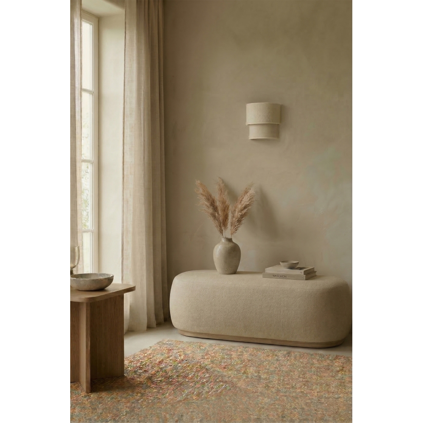 Brilagi - LED zidna svjetiljka BOHO ECO 1xE27/10W/230V krem