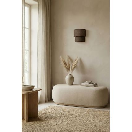 Brilagi - LED zidna svjetiljka BOHO ECO 1xE27/10W/230V smeđa
