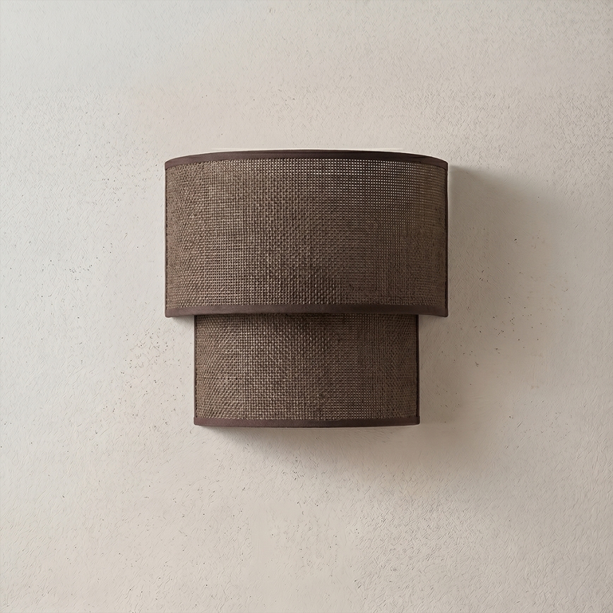 Brilagi - LED zidna svjetiljka BOHO ECO 1xE27/10W/230V smeđa