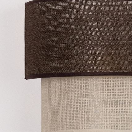 Brilagi - LED zidna svjetiljka BOHO ECO 1xE27/10W/230V smeđa/krem