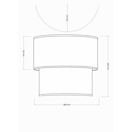 Brilagi - LED zidna svjetiljka BOHO ECO 1xE27/10W/230V smeđa/krem