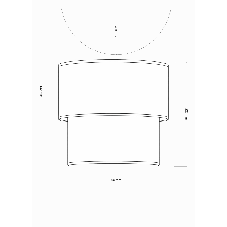 Brilagi - LED zidna svjetiljka BOHO ECO 1xE27/10W/230V smeđa/krem