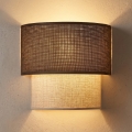 Brilagi - LED zidna svjetiljka BOHO ECO 1xE27/10W/230V smeđa/krem