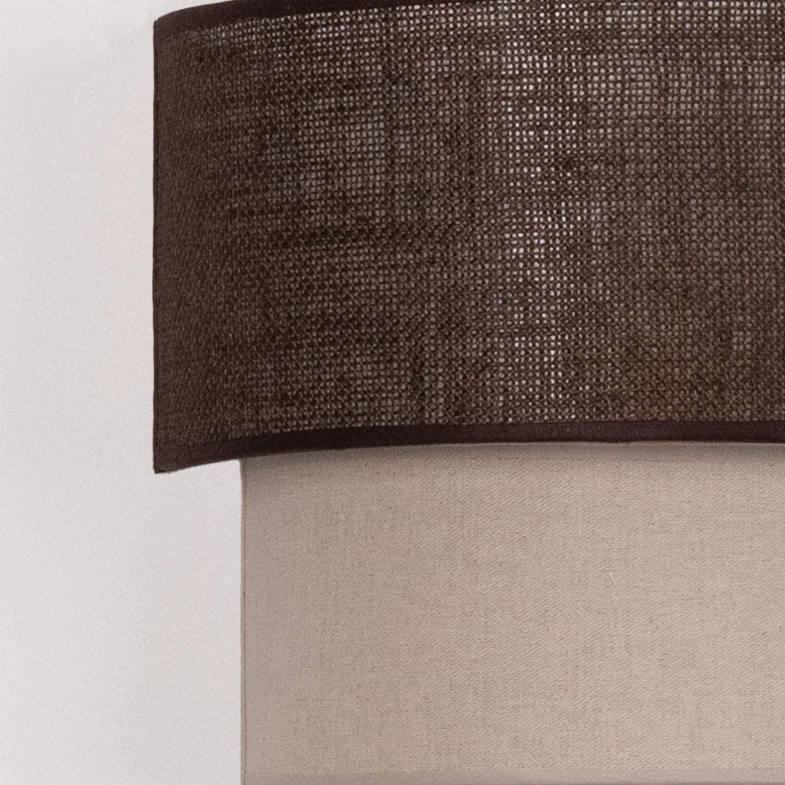 Brilagi - LED zidna svjetiljka BOHO ECO 1xE27/10W/230V smeđa/krem