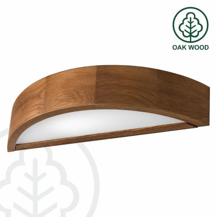 Brilagi - LED zidna svjetiljka CARVALHO 1xE27/15W/230V hrast-trešnja
