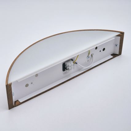 Brilagi - LED zidna svjetiljka CARVALHO 1xE27/15W/230V hrast-trešnja