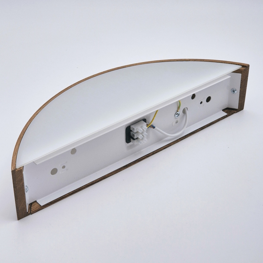 Brilagi - LED zidna svjetiljka CARVALHO 1xE27/15W/230V hrast-trešnja