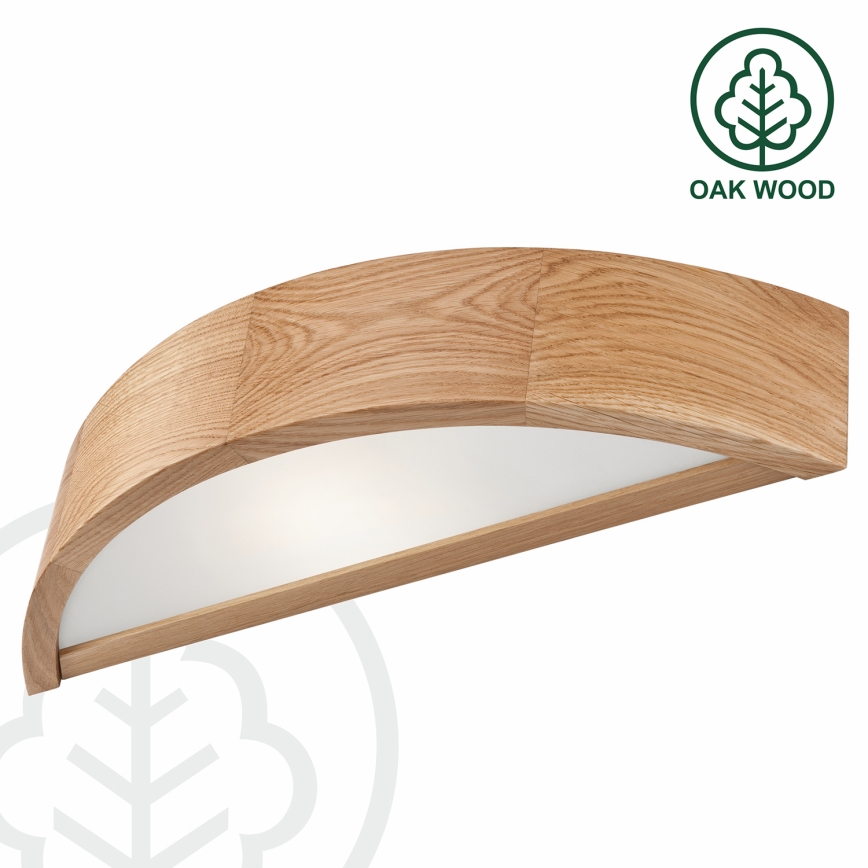 Brilagi - LED Zidna svjetiljka CARVALHO 1xE27/60W/230V hrast