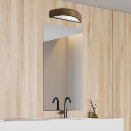 Brilagi - LED Zidna svjetiljka CARVALHO 1xE27/60W/230V hrast orah