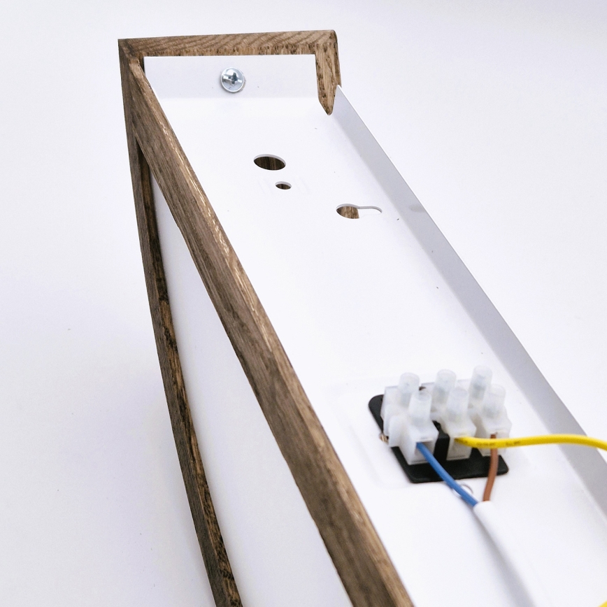 Brilagi - LED Zidna svjetiljka CARVALHO 1xE27/60W/230V hrast orah
