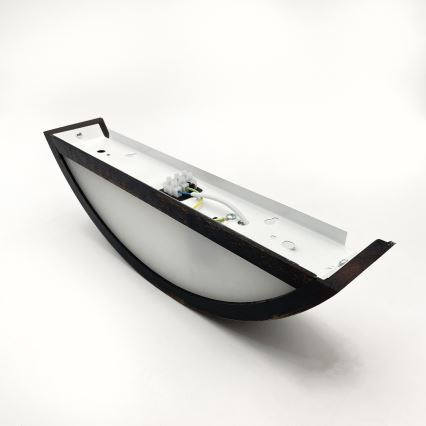 Brilagi - LED zidna svjetiljka CARVALHO SMOKEY 1xE27/60W/230V hrast