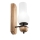 Brilagi - LED Zidna svjetiljka COTTAGE 1xE14/40W/230V hrast/bijela