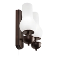 Brilagi - LED Zidna svjetiljka COTTAGE 2xE14/40W/230V bukva/bijela