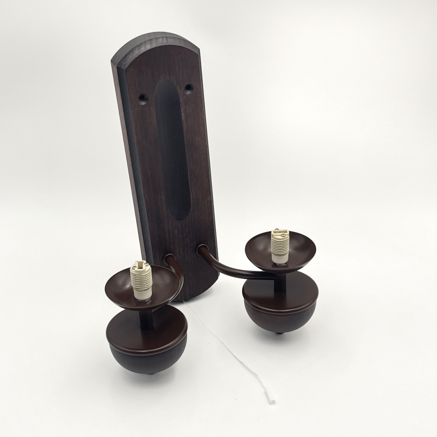 Brilagi - LED Zidna svjetiljka COTTAGE 2xG9/40W/230V bukva/bijela