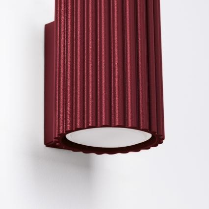 Brilagi - LED zidna svjetiljka CRESTO 1xGU10/10W/230V 10 cm burgundska