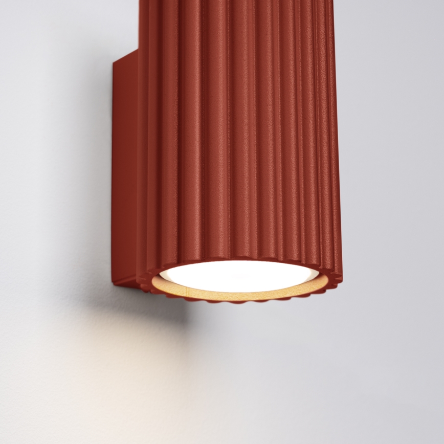 Brilagi - LED zidna svjetiljka CRESTO 1xGU10/10W/230V 10 cm crvena