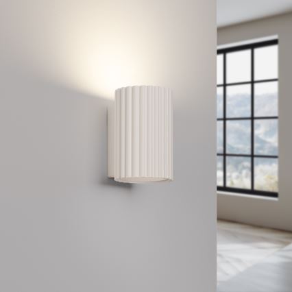 Brilagi - LED Zidna svjetiljka CRESTO 1xGU10/10W/230V 10 cm krem boje
