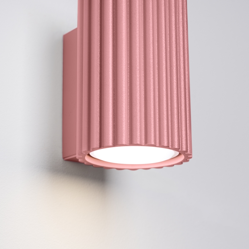Brilagi - LED zidna svjetiljka CRESTO 1xGU10/10W/230V 10 cm ružičasta