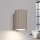 Brilagi - LED zidna svjetiljka CRESTO 1xGU10/10W/230V 10 cm taupe