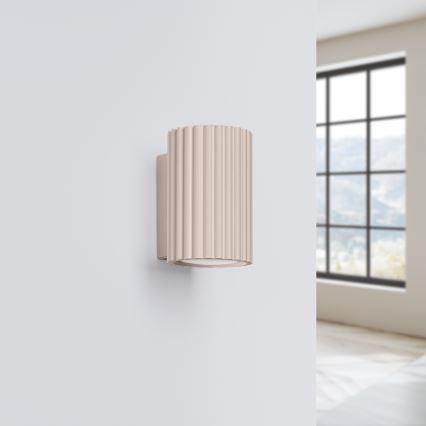 Brilagi - LED zidna svjetiljka CRESTO 1xGU10/10W/230V 10 cm taupe