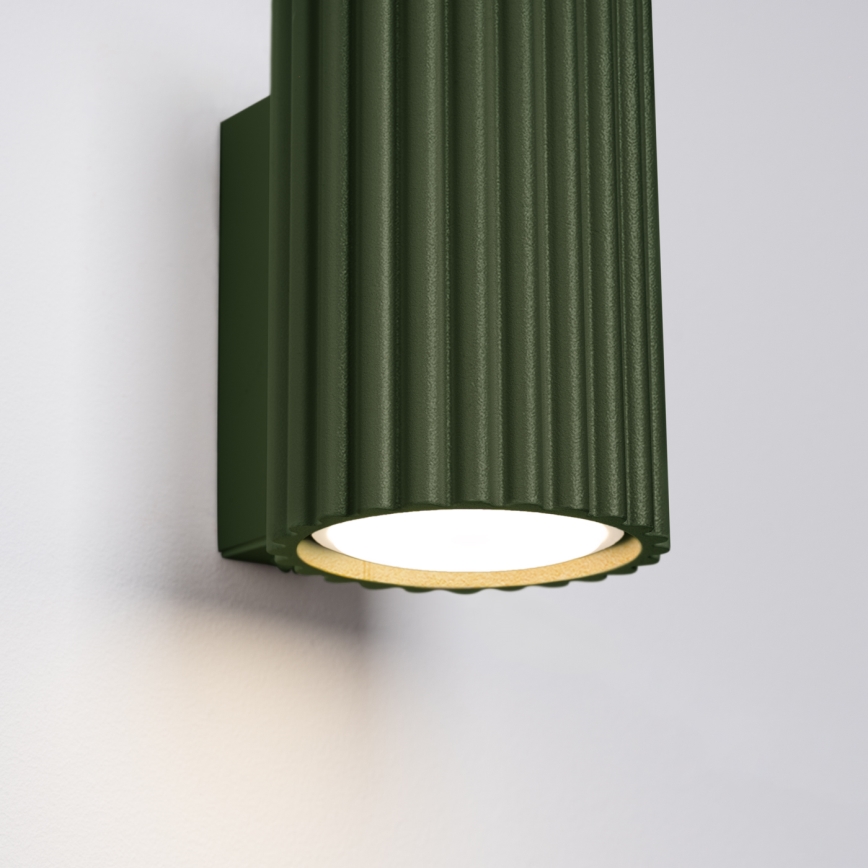 Brilagi - LED zidna svjetiljka CRESTO 1xGU10/10W/230V 10 cm zelena