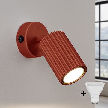 BRILAGI - LED zidna svjetiljka CRESTO 1xGU10/10W/230V narančasta