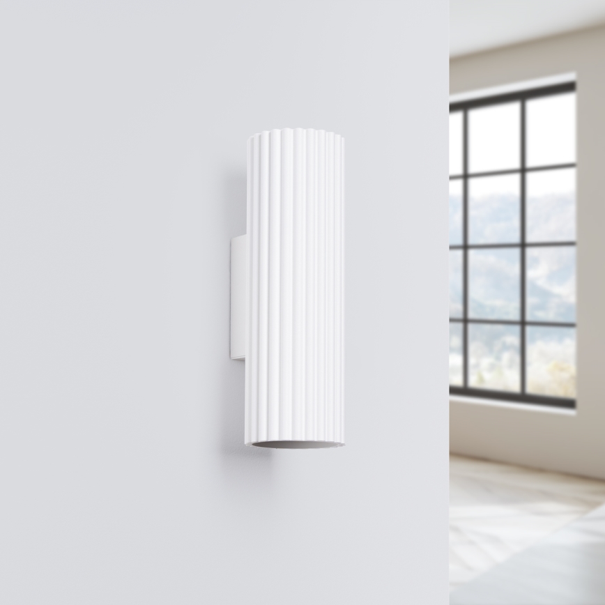 Brilagi - LED zidna svjetiljka CRESTO 2xGU10/10W/230V 20 cm bijela