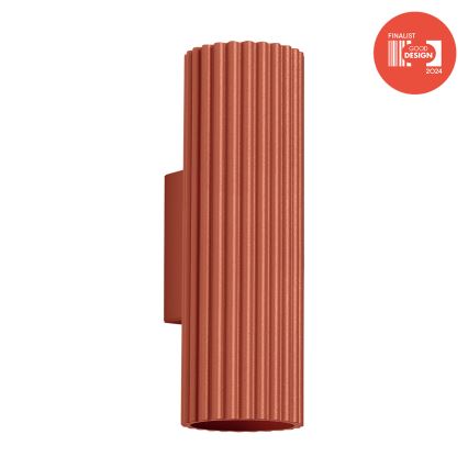 Brilagi - LED zidna svjetiljka CRESTO 2xGU10/10W/230V 20 cm crvena
