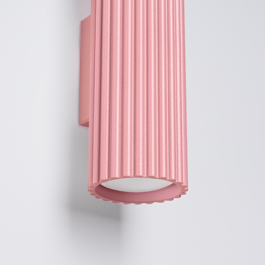 Brilagi - LED zidna svjetiljka CRESTO 2xGU10/10W/230V 20 cm ružičasta