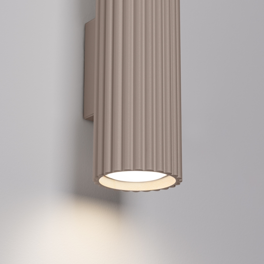 Brilagi - LED zidna svjetiljka CRESTO 2xGU10/10W/230V 20 cm taupe