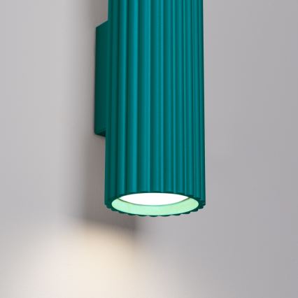 Brilagi - LED zidna svjetiljka CRESTO 2xGU10/10W/230V 20 cm tirkizna